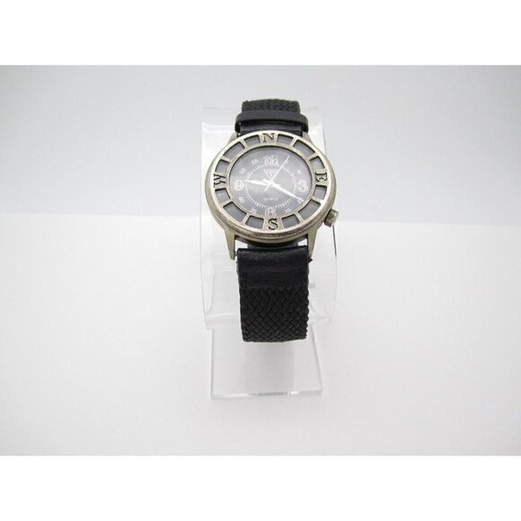 Vtg 1990 Women Guess Quartz WR Analog 34mm Dial Contemporary Round Watch (F157) main image 7